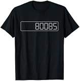 80085 Boobs Taschenrechner Display LED LCD T-Shirt
