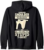 Design nach Schulter-Operationen Kapuzenjacke