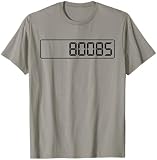 80085 Boobs Taschenrechner Display LED LCD T-Shirt