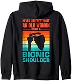 Design nach Schulter-Operationen Kapuzenjacke