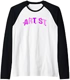 Künstlerherz Kreativer Ausdruck Raglan