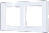 SMARTERCURRY 2-Fach Kristallglasrahmen Weiß 151 x 80 mm für 55-System…