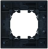 Schwarzer Aluminiumrahmen für 1 Modul