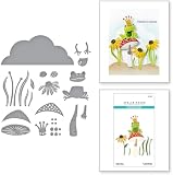 Spellbinders Geätzte Stanzschablonen mit Froschkönig aus der Jump for Joy Kollektion