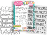 Polkadoodles Schablonen für Kalender
