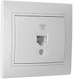 VoltShine Telefondose RJ11 weiß