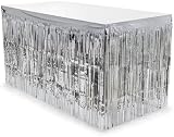 PartyDeco Lametta Tischrock 300x80cm