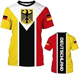 Deutschland T-Shirt Herren Damen