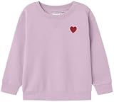 Name IT Mädchen Nmfvima Ls Sweat Bru Noos