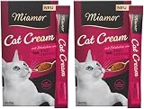 Miamor Cat Cream mit Stückchen von Rind & Gemüse