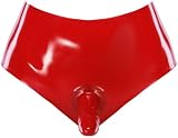 Late X Damen Latex Dildo-Slip