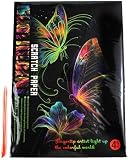 Pracht Creatives Hobby Kratzbild Schmetterling
