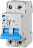 ELEKTRONOVA Leitungsschutzschalter 2P C10 10A 6kA