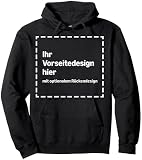 Personalisierter Hoodie mit Druck auf der Vorder- und Rückseite