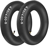 2 Pack Schlauch 4.80/4.00-8 Innenschläuche mit TR87 Gebogenem Ventilstamm 4.80-8…