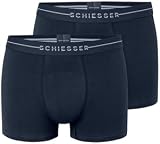 Schiesser Herren 2 Pack Shorts Unterwäsche Multipack