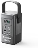 Powerstation tragbar 100W SOLARPLAY Q100 mit 25000mAh LiFePO4 Akku