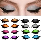 Fauler Lidschatten Wimpern Patch