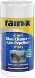 Rain-X® 2-in-1 Reinigungstücher für Autoscheiben mit Regenabwehr-Technologie