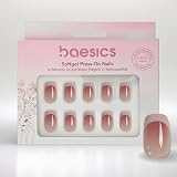 Baesics Softgel Press On Nails Blush French Square