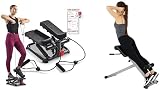 Sunny Health & Fitness Stepper mit Widerstandsbändern