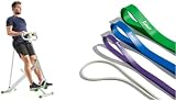 Sunny Health & Fitness Row-N-Ride Squat Assist Trainer for Glutes & Full Body Cardio…