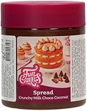 FunCakes Schokoladenaufstrich Crunchy Milk Choco Coconut