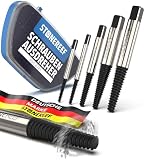 Schraubenausdreher Set Profi 5-teilig aus HSS 6542 Stahl
