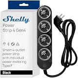 Shelly Mehrfachsteckdose mit Smart-Home-Steuerung