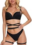 BARJEAR Damen Harness Leder Lingerie