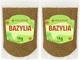 Malinowe getrocknete Basilikumblätter aromatisch intensiv gewürzt 2x1kg