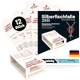 Catchmaster 288i 12x Monitoring-Klebefallen für Silberfische