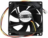 YINETTECH 3-adriger Lüfter EFC-08E12W-EF07 DC12V 0,70A 80x80x25mm für PC
