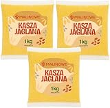 Malinowe Hirsegrütze perfekt natürlich Premiumqualität 3x1kg