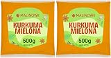Malinowe Kurkuma Pulver fein gemahlen