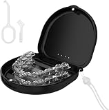 Zahnspangendose,Zahnschiene Box,Zahnspangenbox,Mit Silikon-Handgelenkband Und…