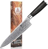 SANRENHUAL 7 Inch Nakiri Knife