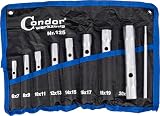 CONDOR Rohrsteckschlüssel Set 6x7–20x22 mm