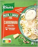 Knorr Pasta Sauce Carbonara mit Ei und Speck