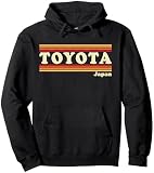 Vintage 80er Jahre Toyota Japan Retro Grafik Pullover Hoodie