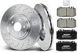 Frankberg Bremsbeläge Bremsscheiben Kompatibel mit A-Klasse 2018-2025 Front Brake Rotors