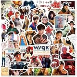 54pcs Cartoon Stranger Things 5 Aufkleber Elsa Prinzessin Stickers Wasserdichte Vinyl…