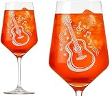 Valhalla Exoda Weinglas Gravur Gitarre 350ml spülmaschinenfest für Musikliebhaber…