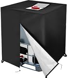 2 Stück IBC Tank Abdeckung 1000L Mit Reißverschluss