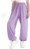 3T-14 Jahre Mädchen Leichtgewichtige Baggy Jogginghosen Sweatpants Weitbeinige…