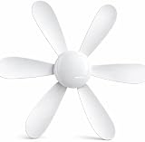 CIRYASR Deckenventilator & LED-Leuchte, dimmbar