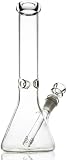 Chillbong 26cm Glasbong mit 14,5mm Schale und Kickhole