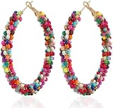 RhiVrillion Konfetti-Ohrringe Boho-Stil