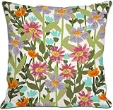Aisybaklyn Gartenkissen Lila Blume 45x45 cm