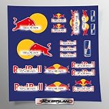 Stickersland® | Aufkleber-Set kompatibel mit Bull-Helm-Sponsoring
